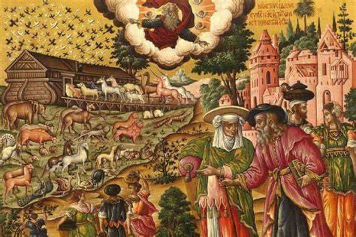 Adam And Eve In Noahs Ark