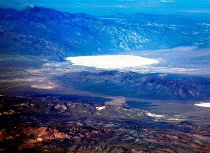 Aerial View Of Groom Lake