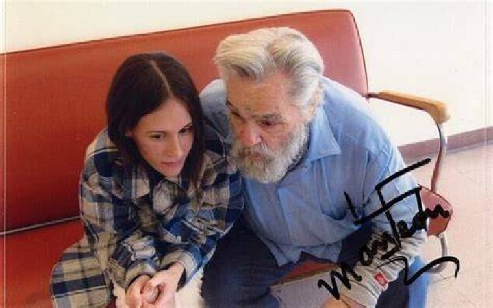 Afton Burton Sits With Charles Manson