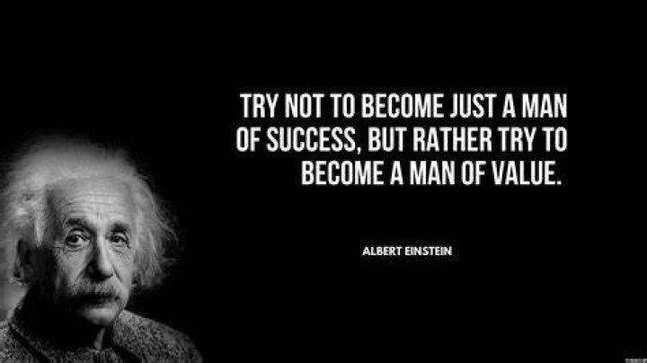 Albert Einstein Quotes About Success
