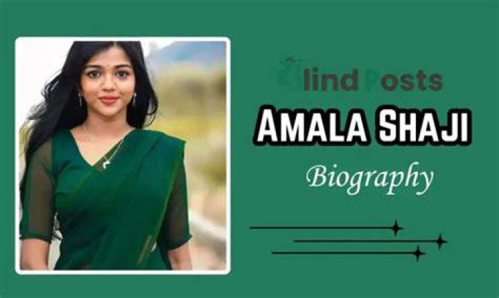 Amala Shaji - Social Media Career