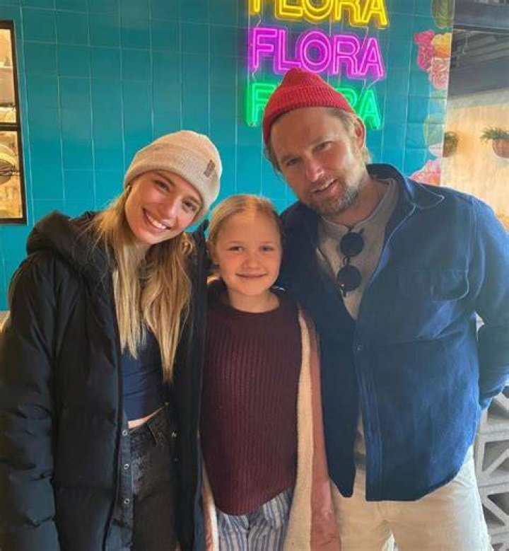 Anja Savcic with her friends
