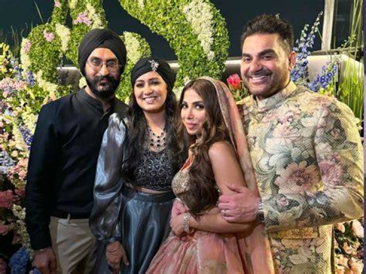 Arbaaz with his friends
