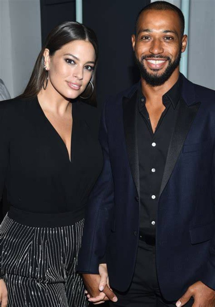 Ashley Graham with her husband Justin Ervin