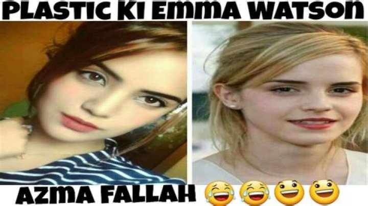 Azma Fallah resembles Emma Watson