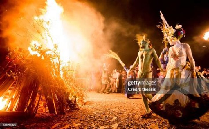 Blue Man Beltane Fire Festival