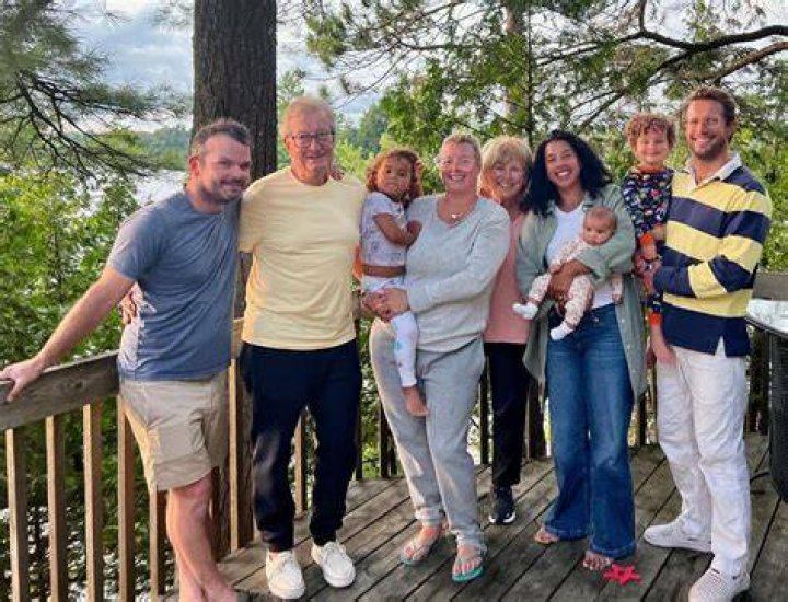 Brendan Fallis and his family