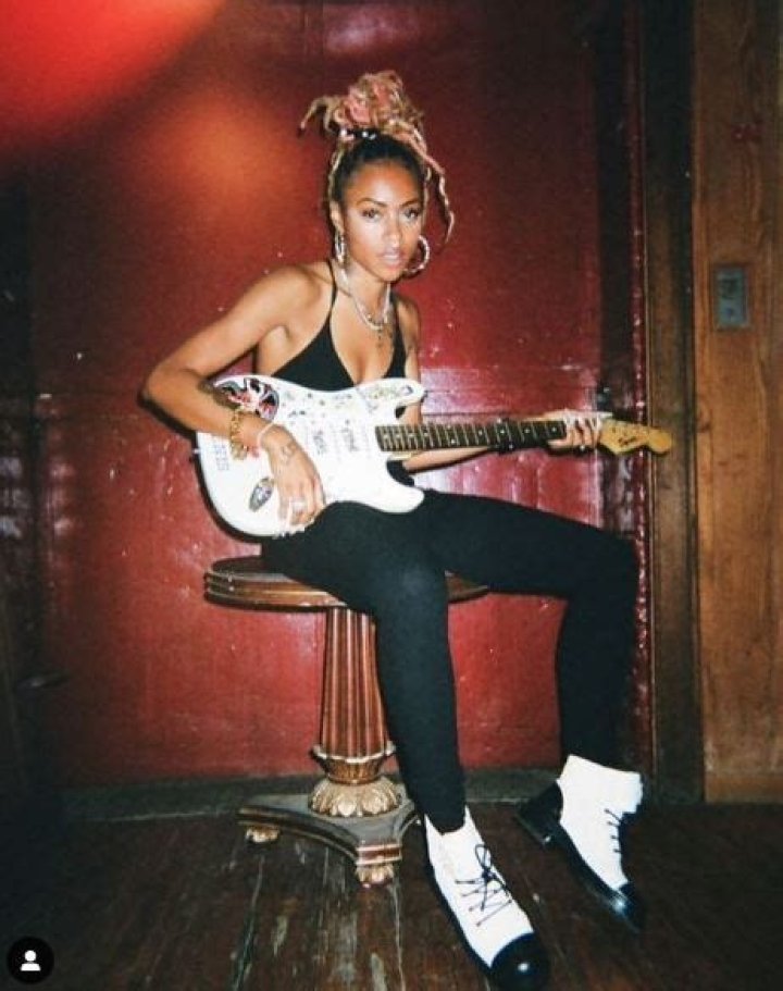 Brittany Byrd loves playing guitar