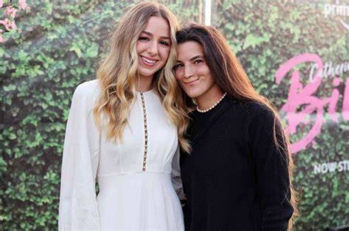 Brooklinn Khoury with her partner Chloe Lukasiak
