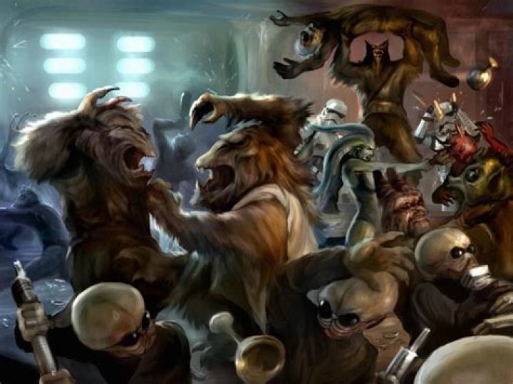 Cantina Fight