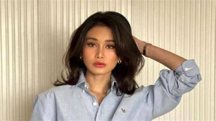 Chie Filomeno was photographed with her dog Luna