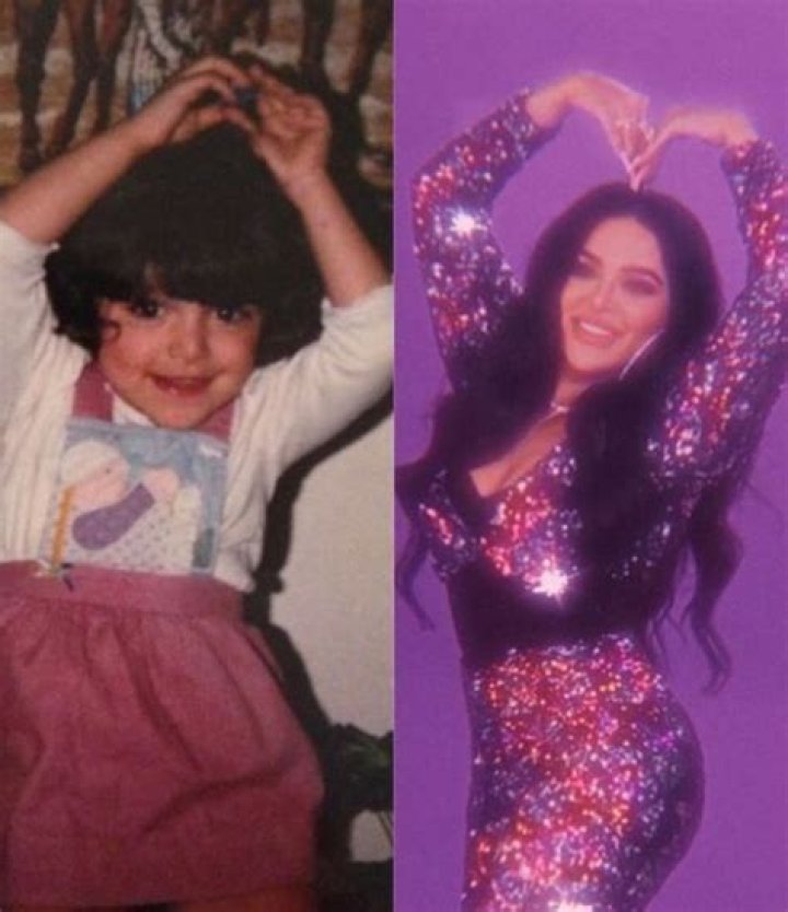 Childhood image of Mona Kattan