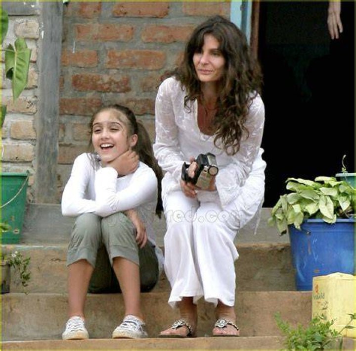 Childhood photo Lourdes Leon with her mother Madonna