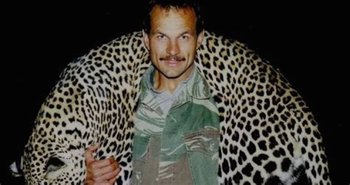 Claude Kleynhans With Leopard