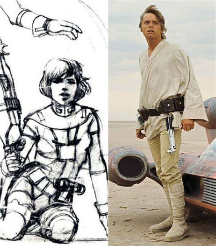 Concept Design For Luke Skywalker And Darth Vader Fight