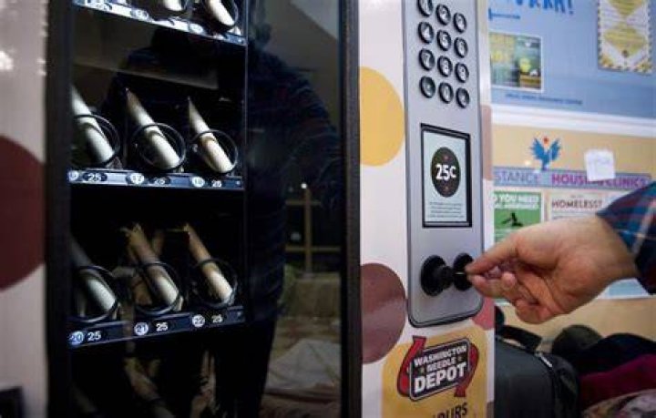 Crack Pipe Vending Machine