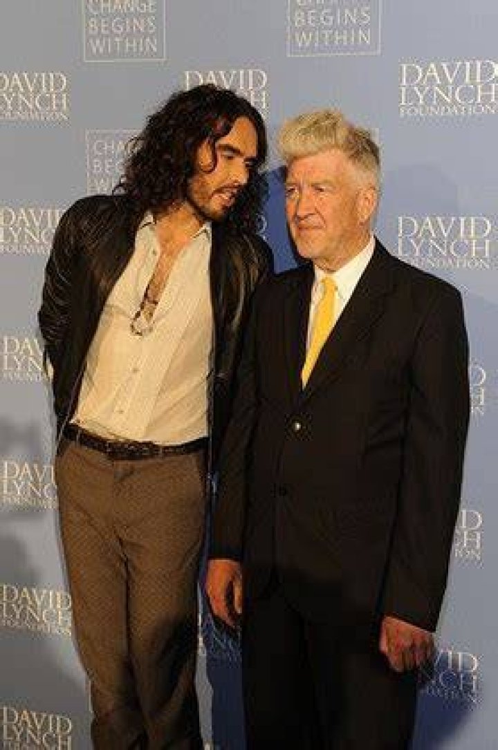 David Lynch And Russell Brand Meditating