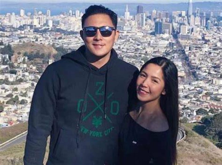 Dawn with her former boyfriend Justin Cuyugan