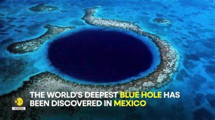 Deepest Blue Hole In The World