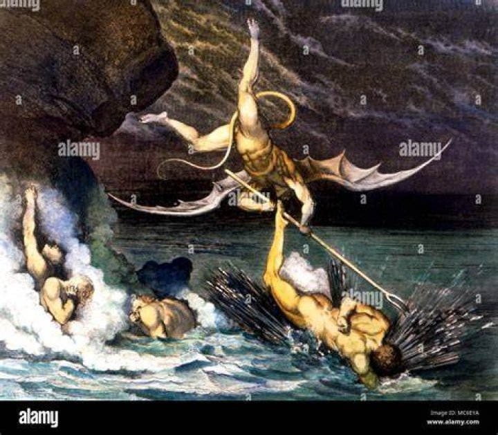 Demons Torturing People On The Wheel