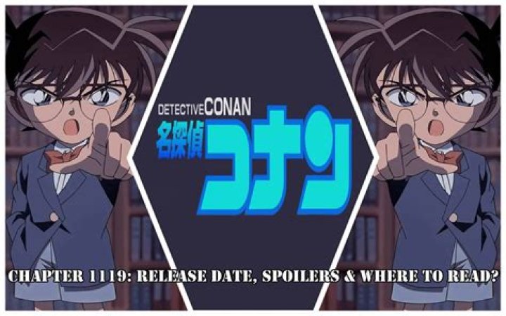 Detective Conan Chapter 1123 release date