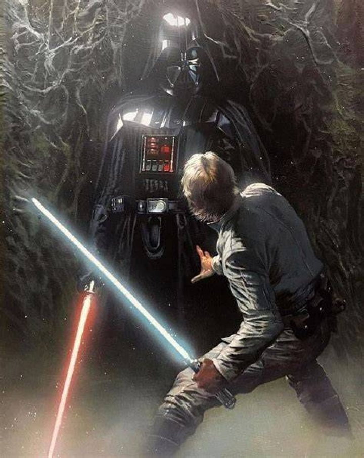 Empire Strikes Back Luke Darth Vader