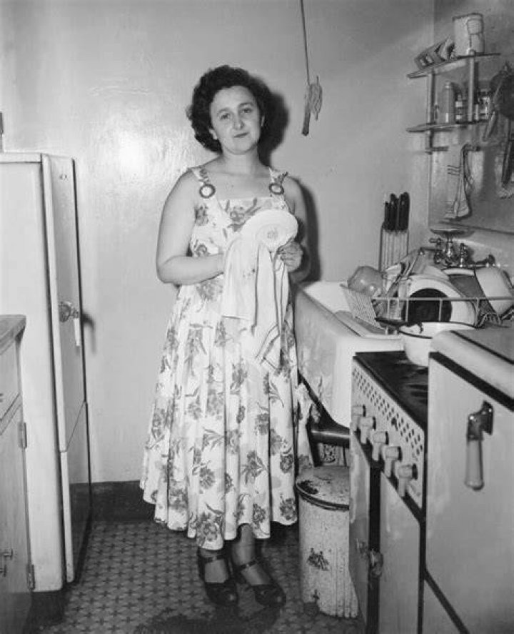 Ethel Rosenberg In Her Kitchen
