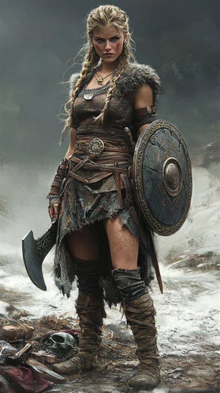 Female Viking Warrior Reconstruction