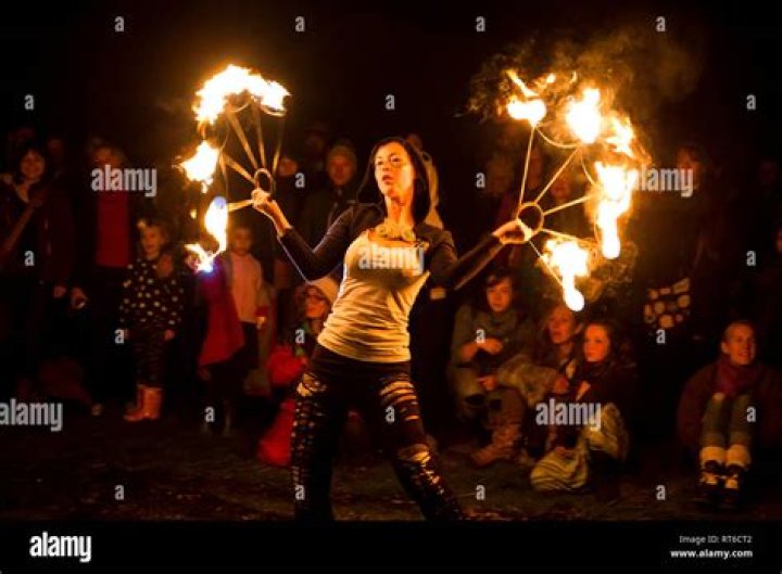 Fire Dancer Beltane Fire Festival