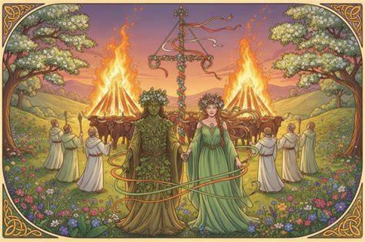 Flower Goddess Beltane Fire Festival