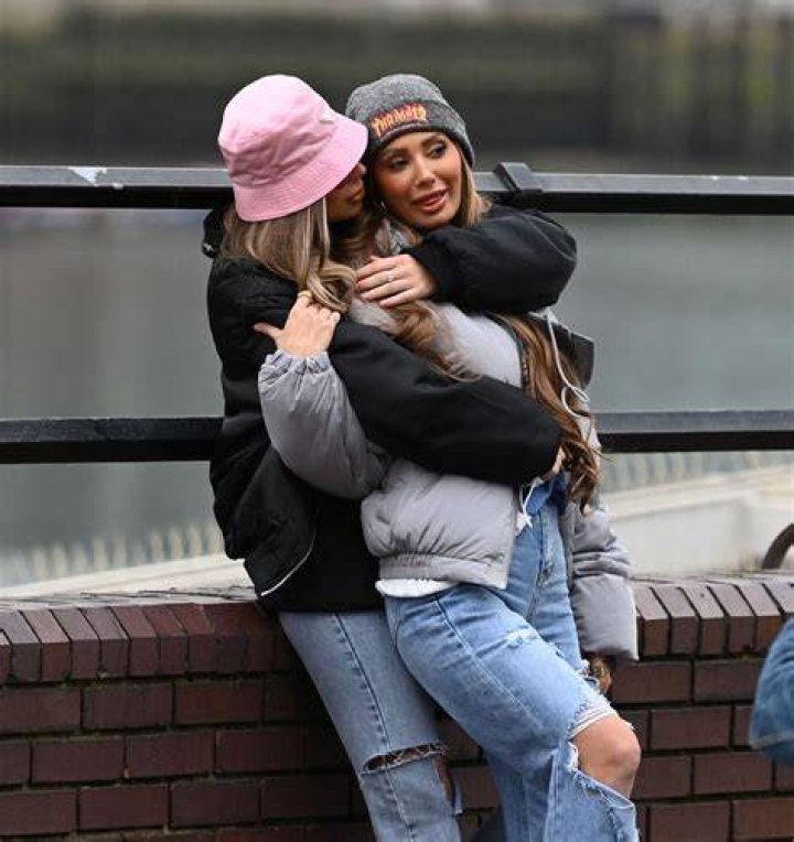 Francesca Farago with Demi Sims