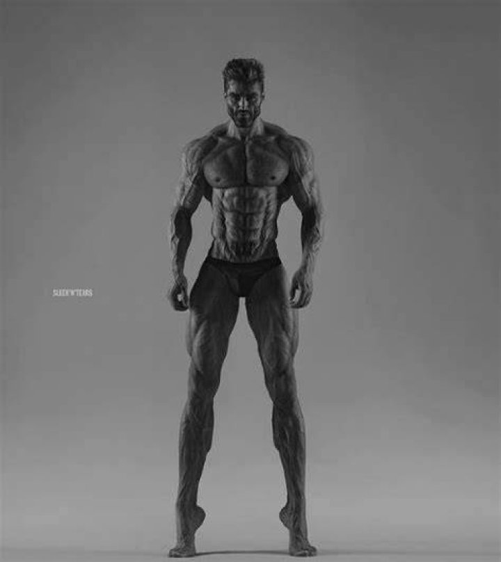 GigaChad physical stats
