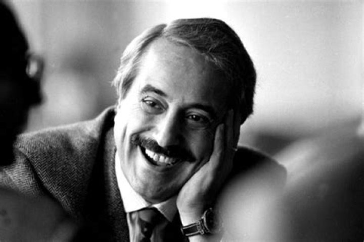 Giovanni Falcone Laughing