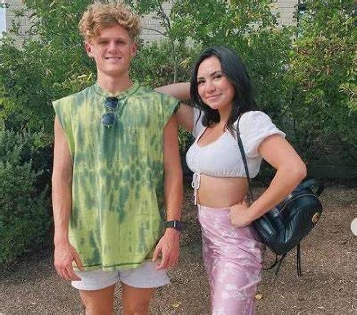 Haley Pham with her boyfriend Ryan Trahan