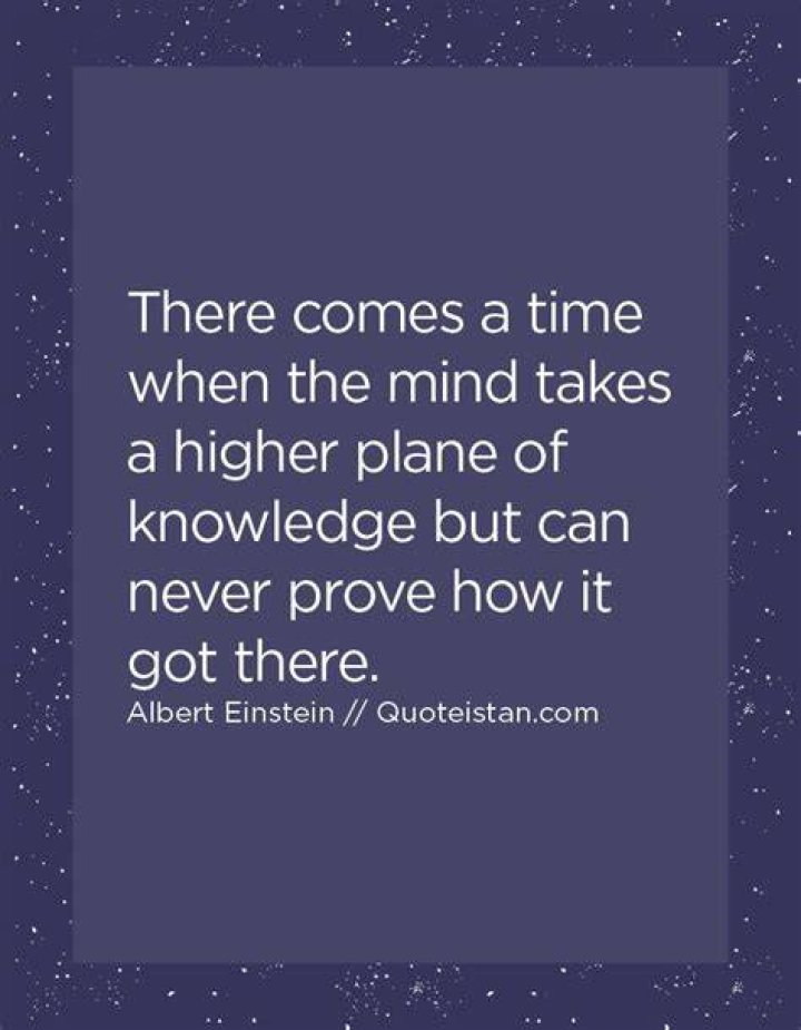 Higher Plane Of Knowledge