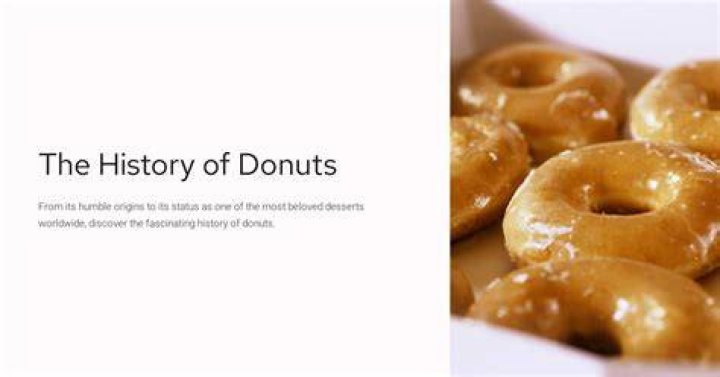 History of Doughnuts Oily Cakes