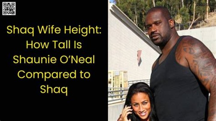 How tall is Shaunie O'Neal