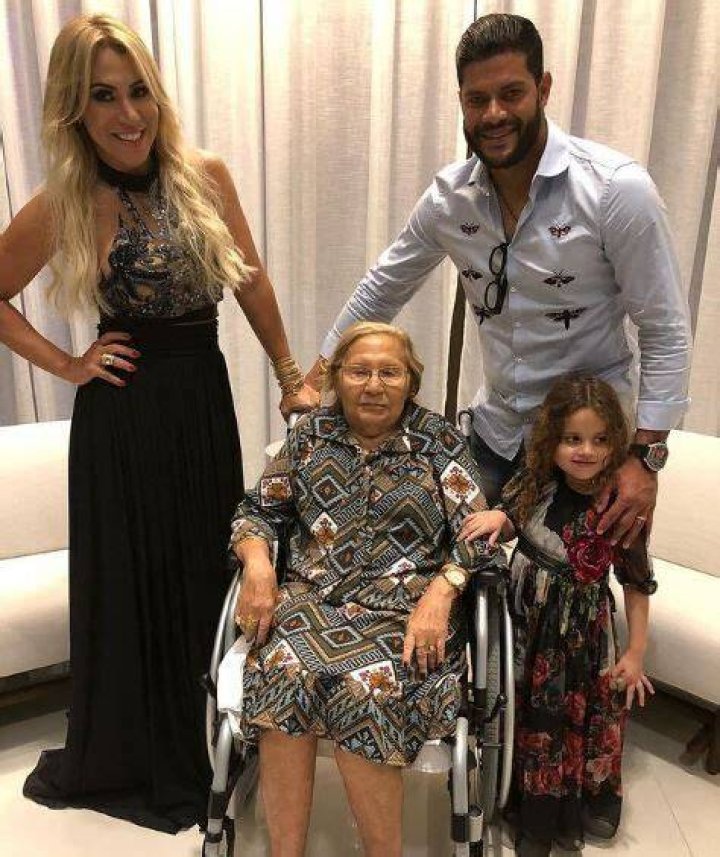 Iran Angelo with her mother Maria do Socorro Antas