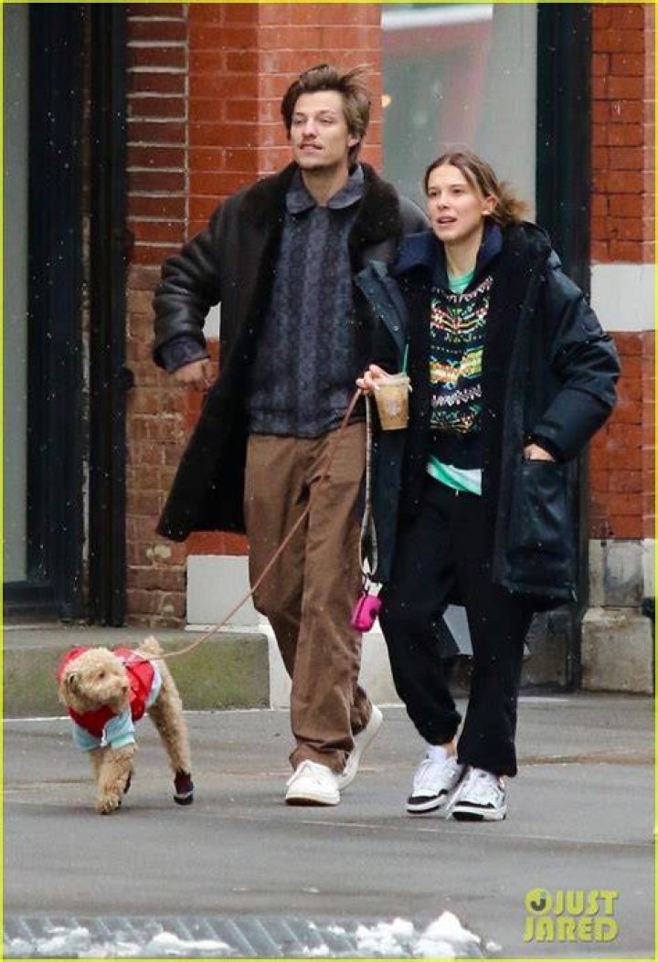 Jake Bongiovi with dog