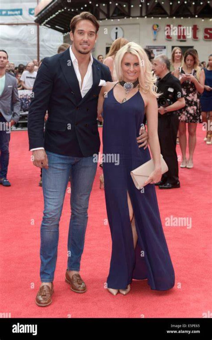 James Lock with Danielle Armstrong