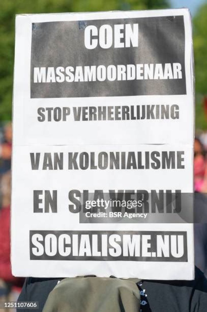 Jan Pieterszoon Coen Protest