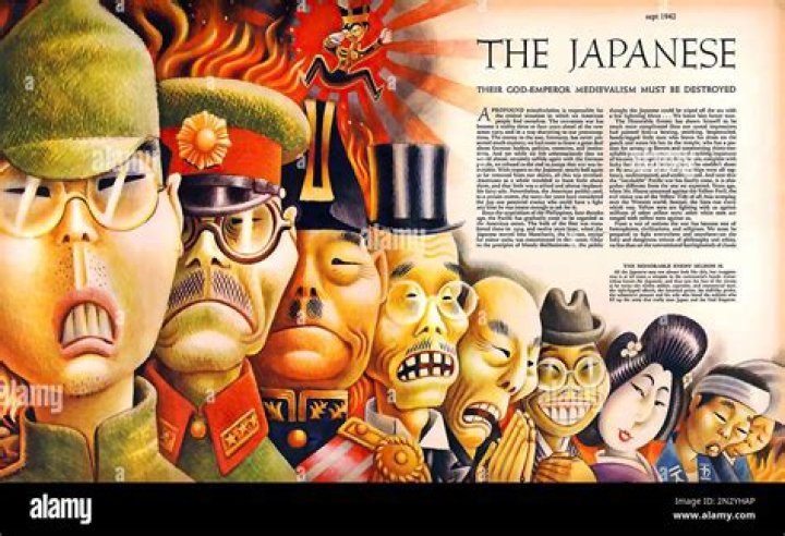 Japanese Satirical Cartoon