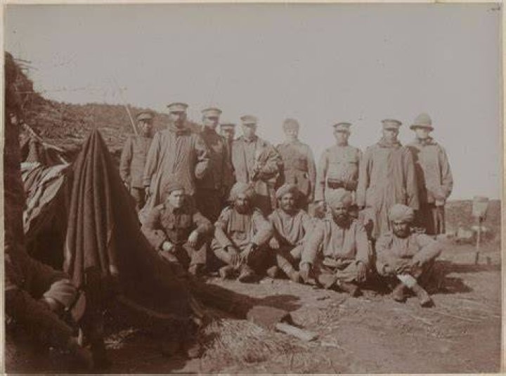 Japanese Soldiers Shooting Sikhs