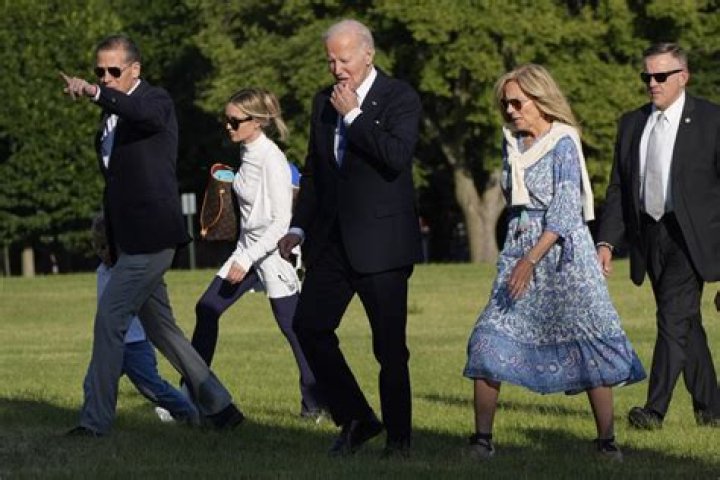 Joe with his family