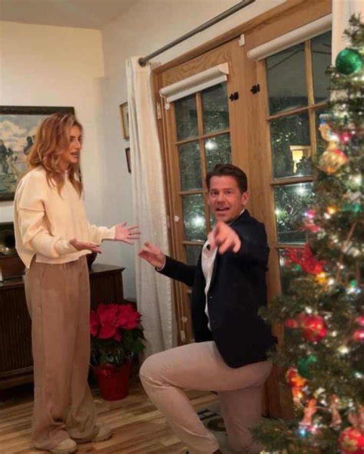 Johnno Wilson got engaged to Anneliese van der Pol