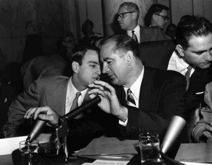Joseph Mccarthy And Roy Cohn