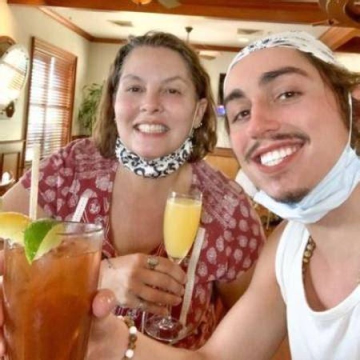 Josh Kiszka and his mother Karen Kiszka