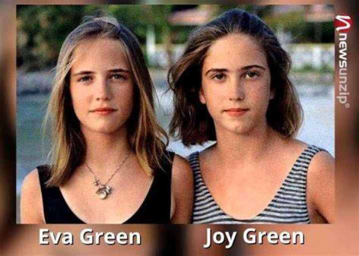 Joy Green and her elder sister Eva Green