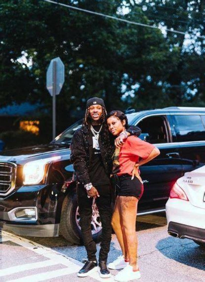 Kayla Bennett with her brother
