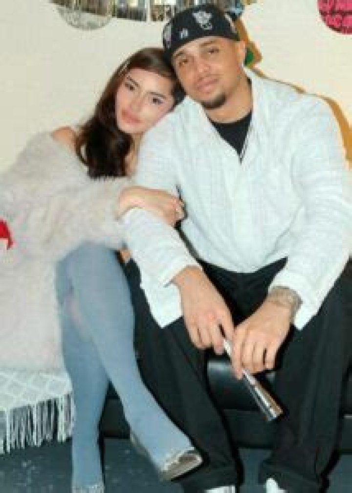 Khayman with his girlfriend